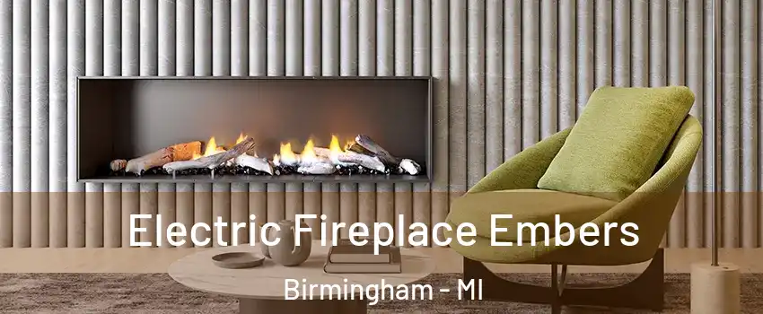  Electric Fireplace Embers Birmingham - MI