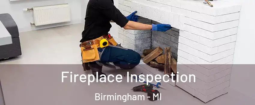  Fireplace Inspection Birmingham - MI