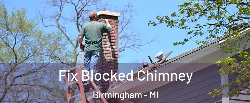  Fix Blocked Chimney Birmingham - MI