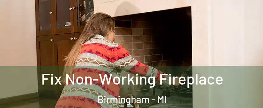  Fix Non-Working Fireplace Birmingham - MI