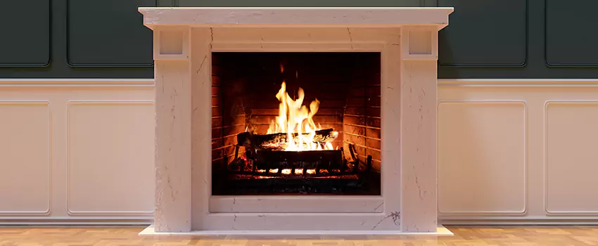 Decorative Electric Fireplace Installation in Birmingham, Michigan