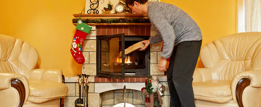 Gas to Wood-Burning Fireplace Conversion Services in Birmingham, Michigan
