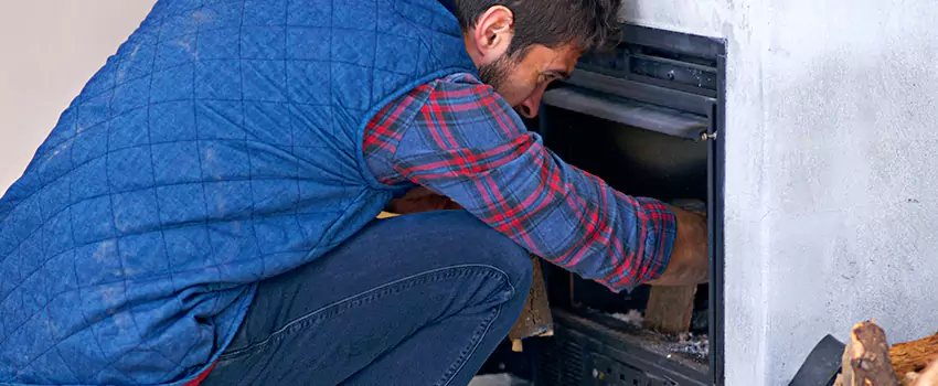 Gas Fireplace Inspection in Birmingham, Michigan