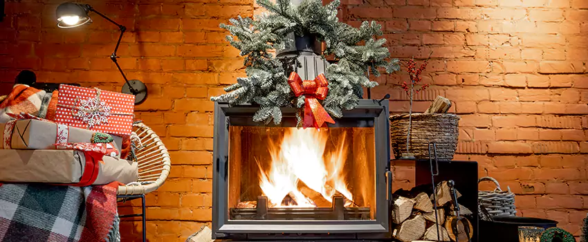 Travis Industries Linear Gas Fireplace Installation in Birmingham, Michigan