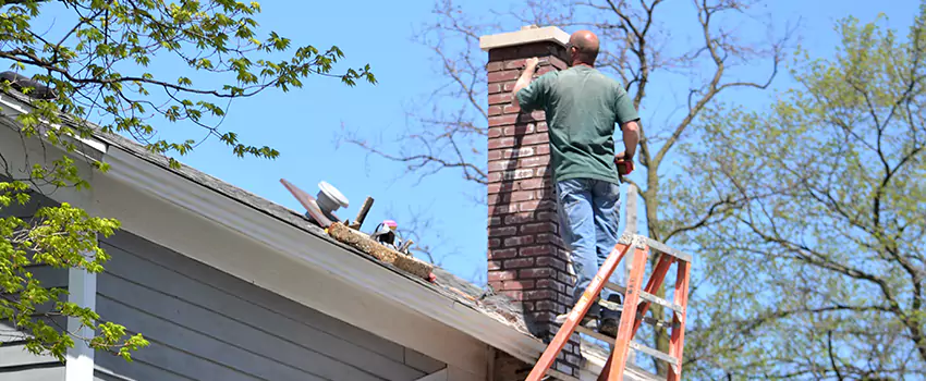 Vinyl and PVC Chimney Flashing Installation in Birmingham, MI