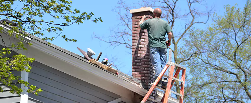 himney Crown Repair in Birmingham, Michigan