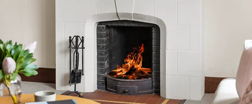 Classic Open Fireplace Design Services in Birmingham, Michigan