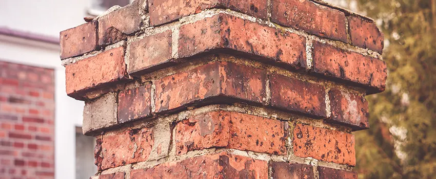 Cracked Chimney Bricks Repair Cost in Birmingham, Michigan