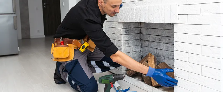 Fireplace Damaged Damper Frame Repair Services in Birmingham, Michigan