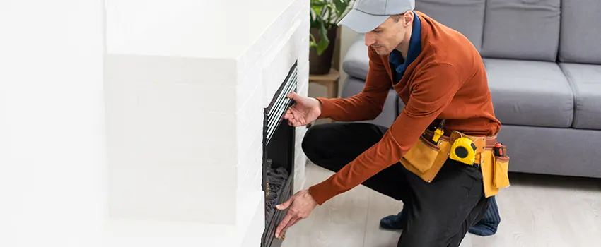 Cost of Fireplace Door Installation Service in Birmingham, Michigan