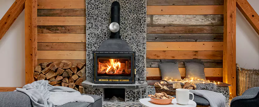 Thelin Hearth Products Direct Vent Gas Stove Fireplace Inspection in Birmingham, Michigan